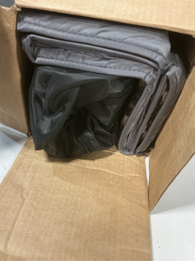 Condition photo showing Good Condition for pamo babe portable crib baby playpen with mattress and carry bag grey