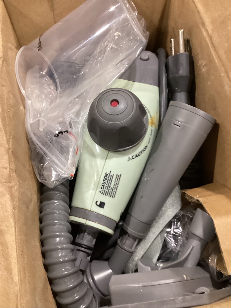 Condition photo showing As Is for BISSELL® Steam Shot™ OmniReach handheld portable steam cleaner for tile, grout, windows, bathrooms, kitchens, fabric steaming tool Steam Shot OmniReach