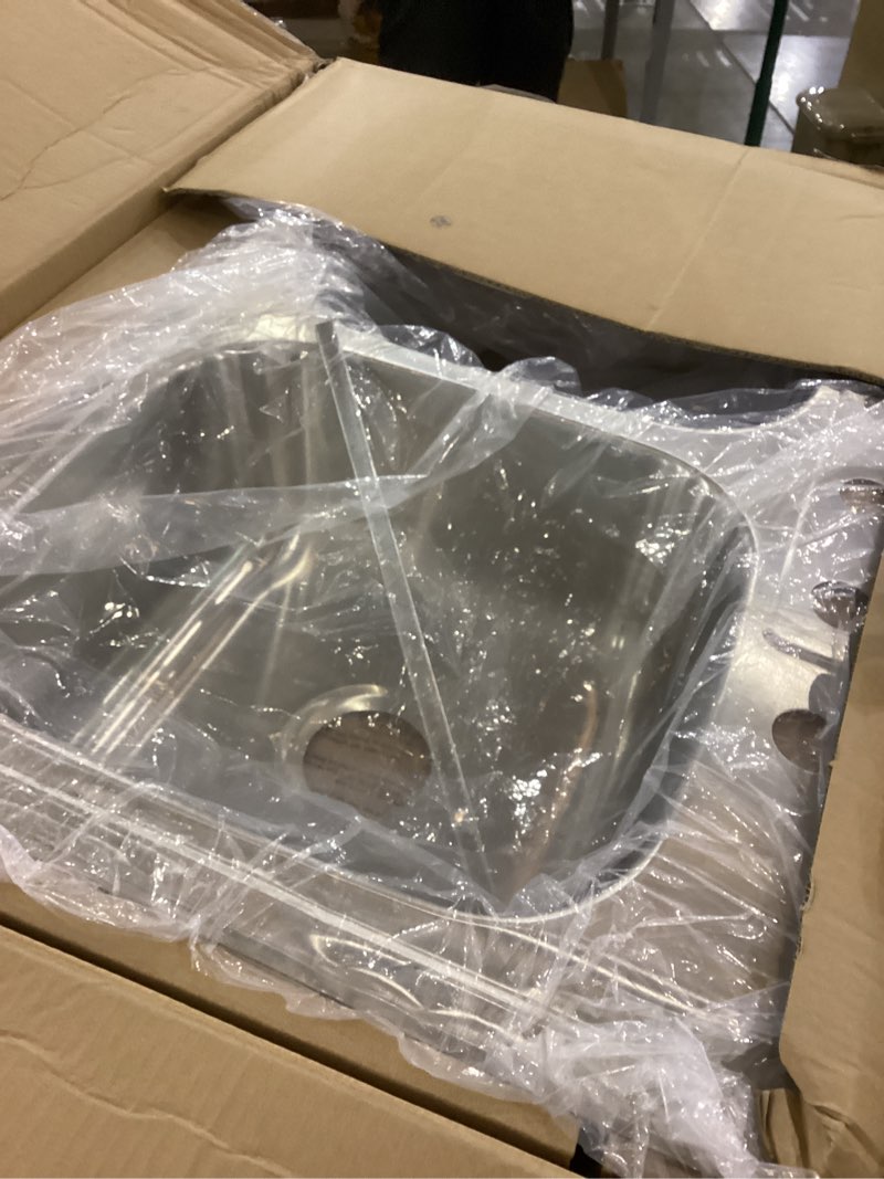 double bowl drop-in kitchen sink