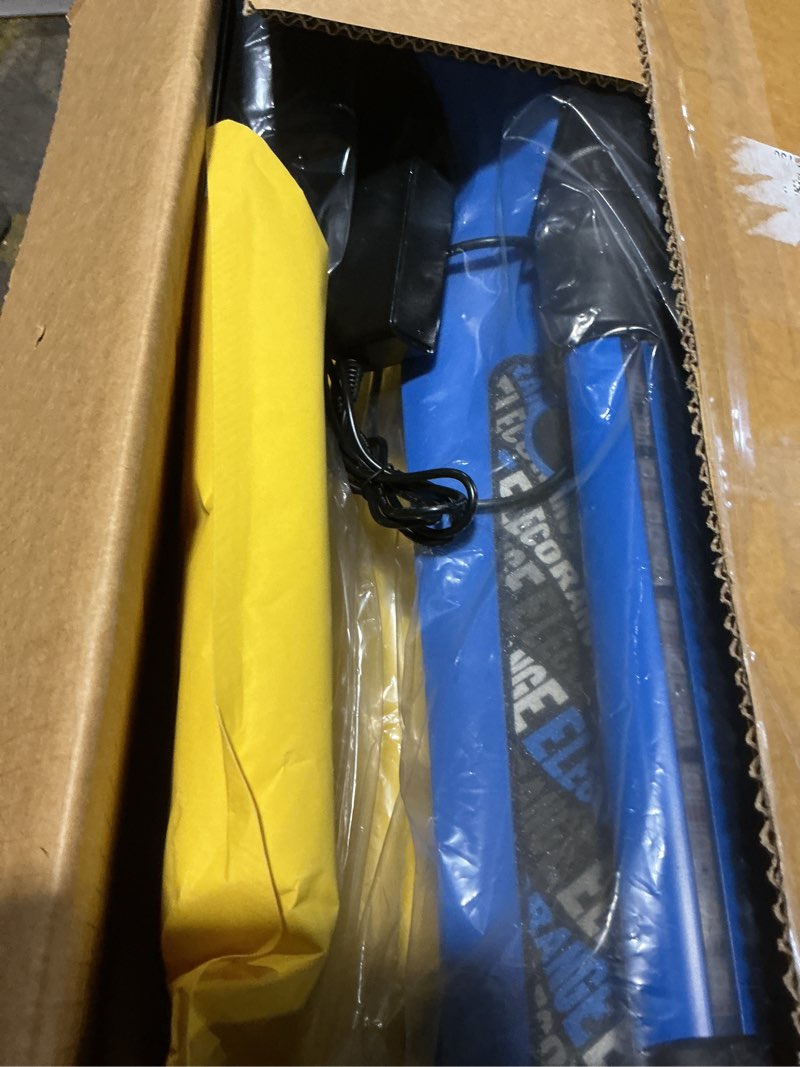Condition photo showing Good Condition for elecorange t200/t500 balance electric scooter for kids age 4-9, 2 types front wheels, electric horn, full body lights up, wide deck, 5mph safe speed, 70min riding, foldable kick scooter boys & girl sky blue t500-for players
