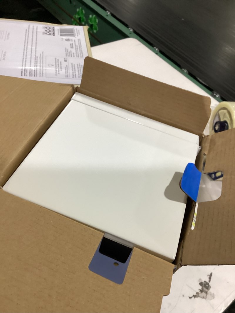 Condition photo showing As Is for kobalt mini 10.83-in w x 5.91-in h x 5.91-in d 2-drawer white steel tool box