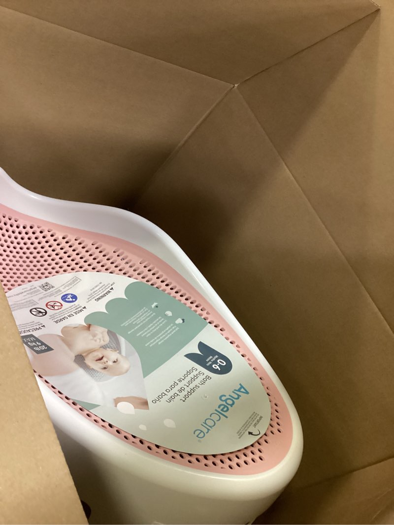 Condition photo showing Good Condition for angelcare baby bath support (pink) | ideal for babies less than 6 months old bath support pink