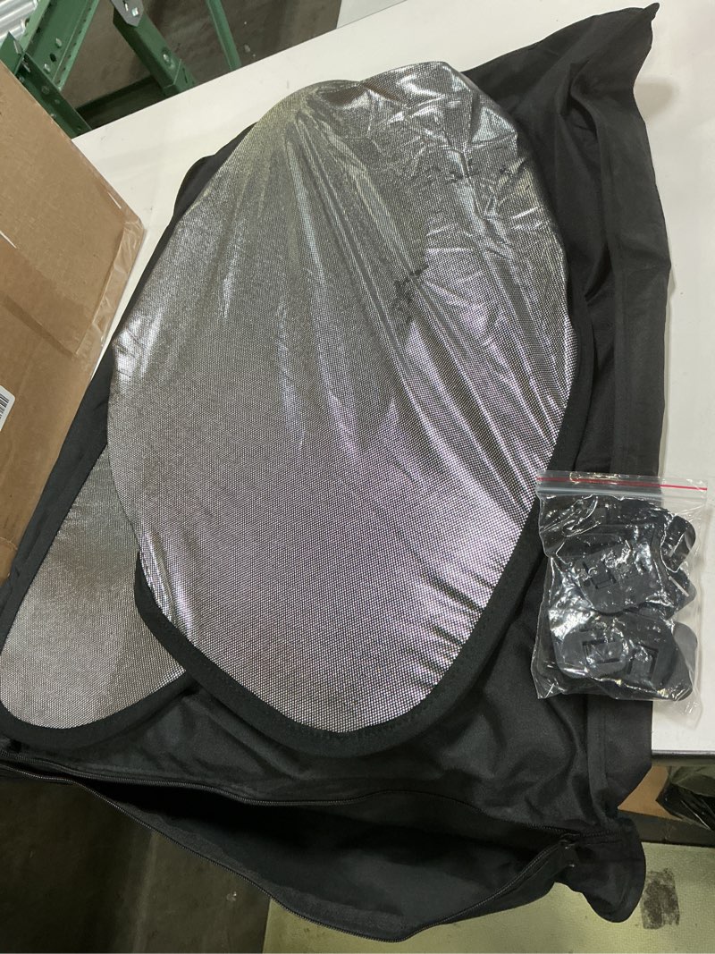 Condition photo showing As Is for selens 5-in-1 oval reflector with handle for photography photo studio lighting & outdoor lighting (32 x 48 inch)