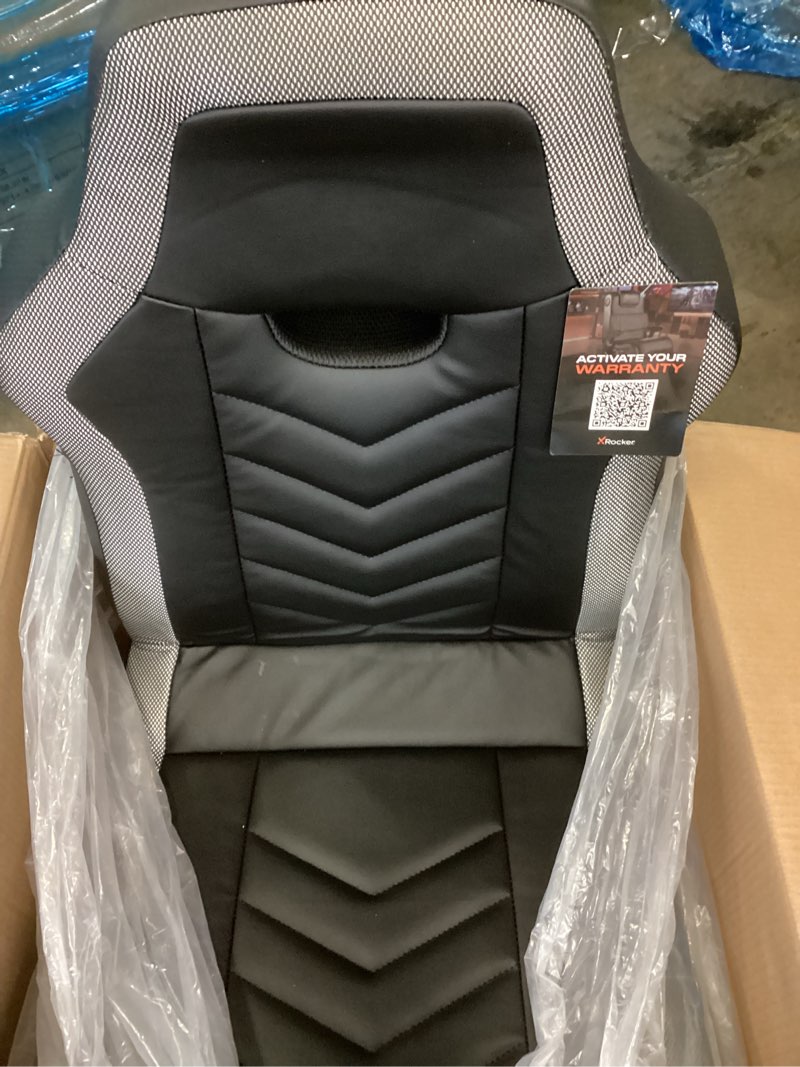 Condition photo showing Good Condition for X Rocker Prism RGB 2.1 Pedestal Chair - RGB Lighting for Ambiance - Immersive Audio with Speakers & Subwoofer - Ergonomic Design with 2.1 Bluetooth - Adjustable Chair Base - Black