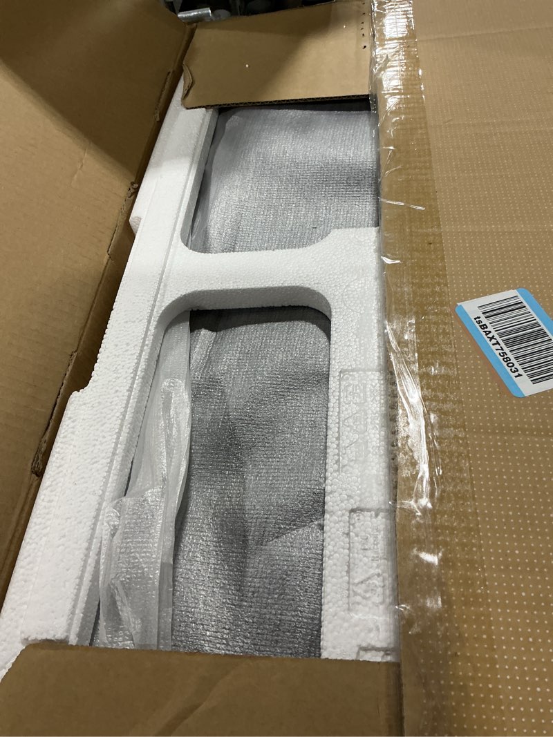 Condition photo showing As Is for samsung 34" viewfinity s50gc series ultra-wqhd monitor, 100hz, 5ms, hdr10, amd freesync, eye care, borderless design, pip, pbp, ls34c502ganxza, 2023, black