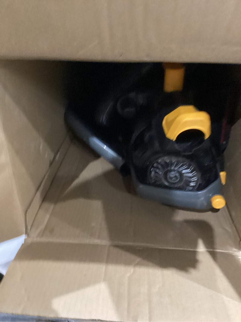 Condition photo showing As Is for EUREKA PowerSpeed Lightweight Powerful Upright Vacuum Cleaner for Carpet and Hard Floor, Pet Turbo, Black,Yellow Yellow NEU181D with Pet Tool