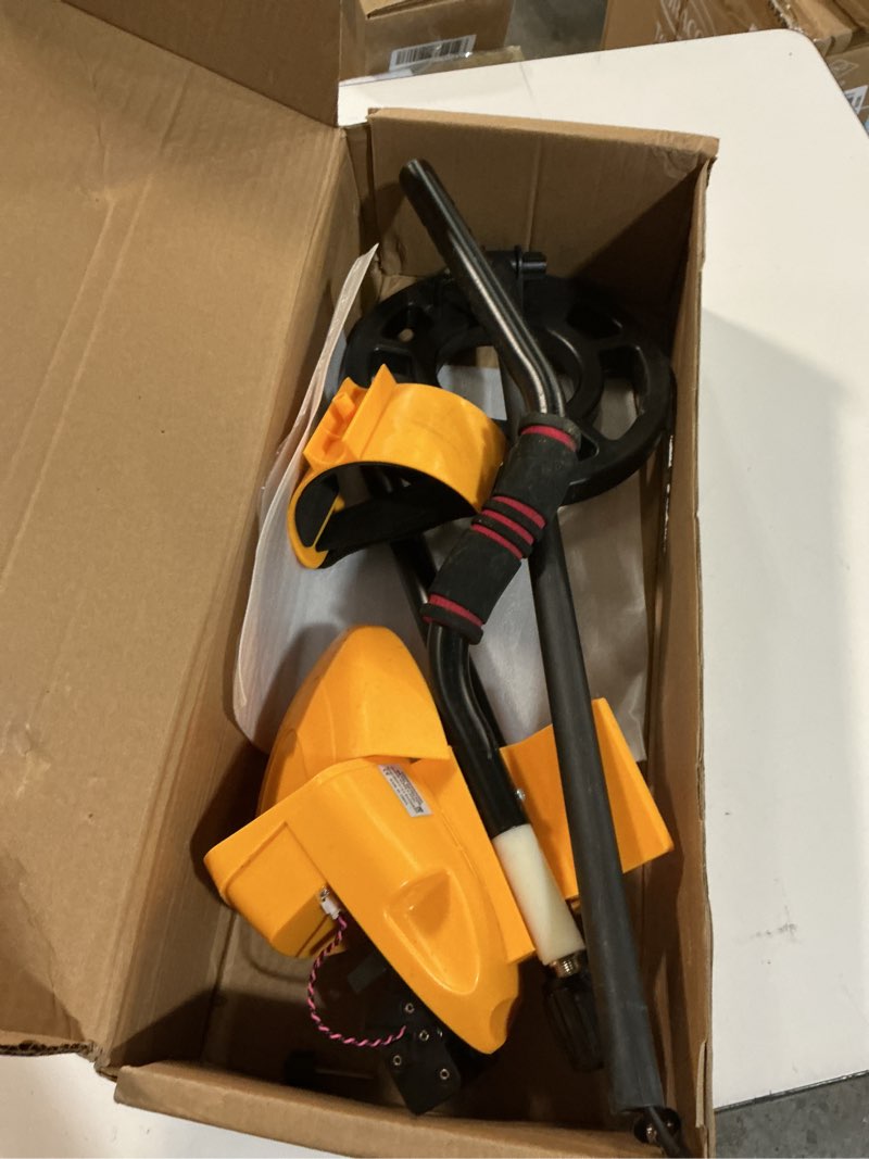 Condition photo showing As Is for Metal Detector for Adults Professional, 3-10ft Detection Depth Gold Digger High Sensitivity Water Detection Gold Detector with LCD Display Underwater Treasure Hunter Scanner