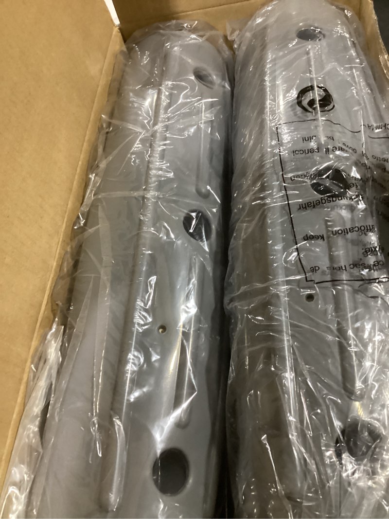 Condition photo showing Good Condition for dock fender bumpers, boat dock bumpers straight-edge marine fenders side guard, soft uv-resistant marine 17-inch, horizontal protection,inflatable 4 pack-gray