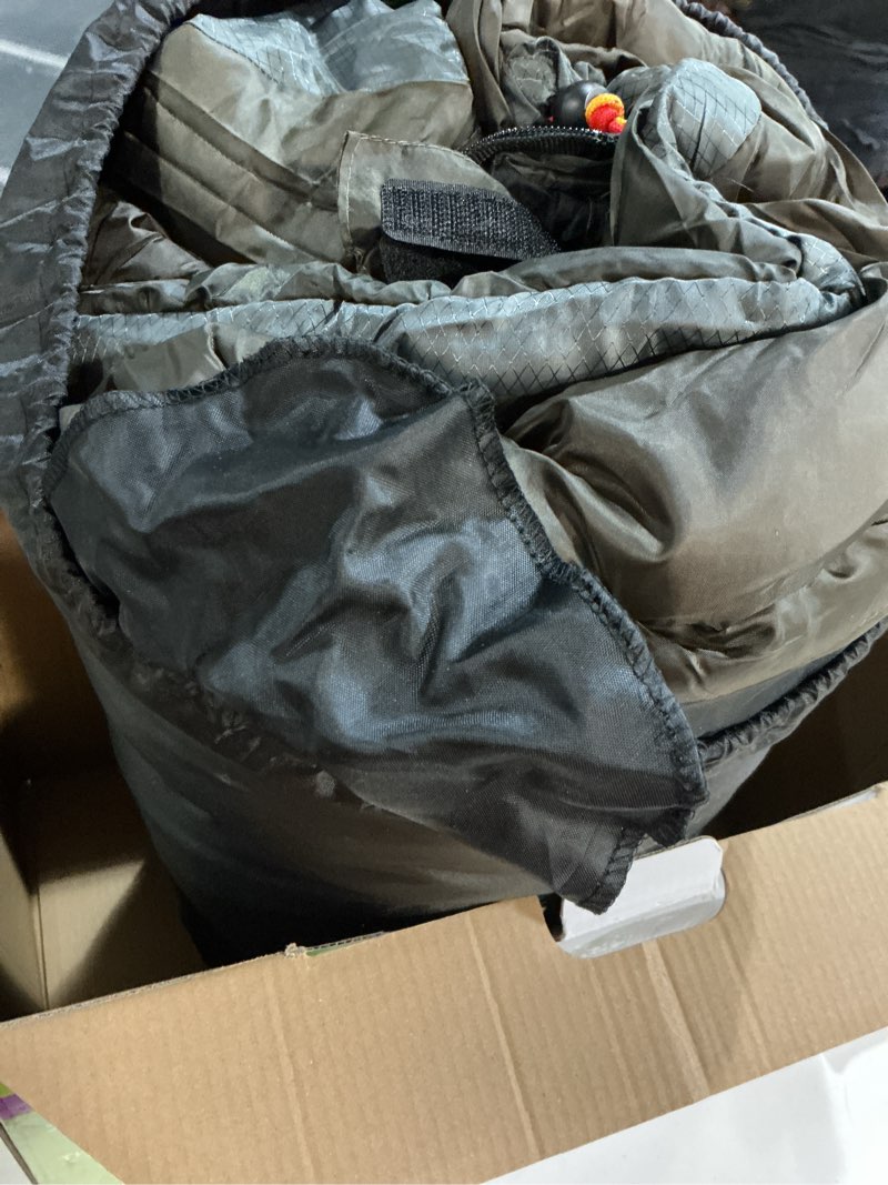 Condition photo showing Good Condition for coleman big basin 15°f big & tall sleeping bag, cold weather sleeping bag with snag-free zipper & better heat retention, machine washable pfas-free