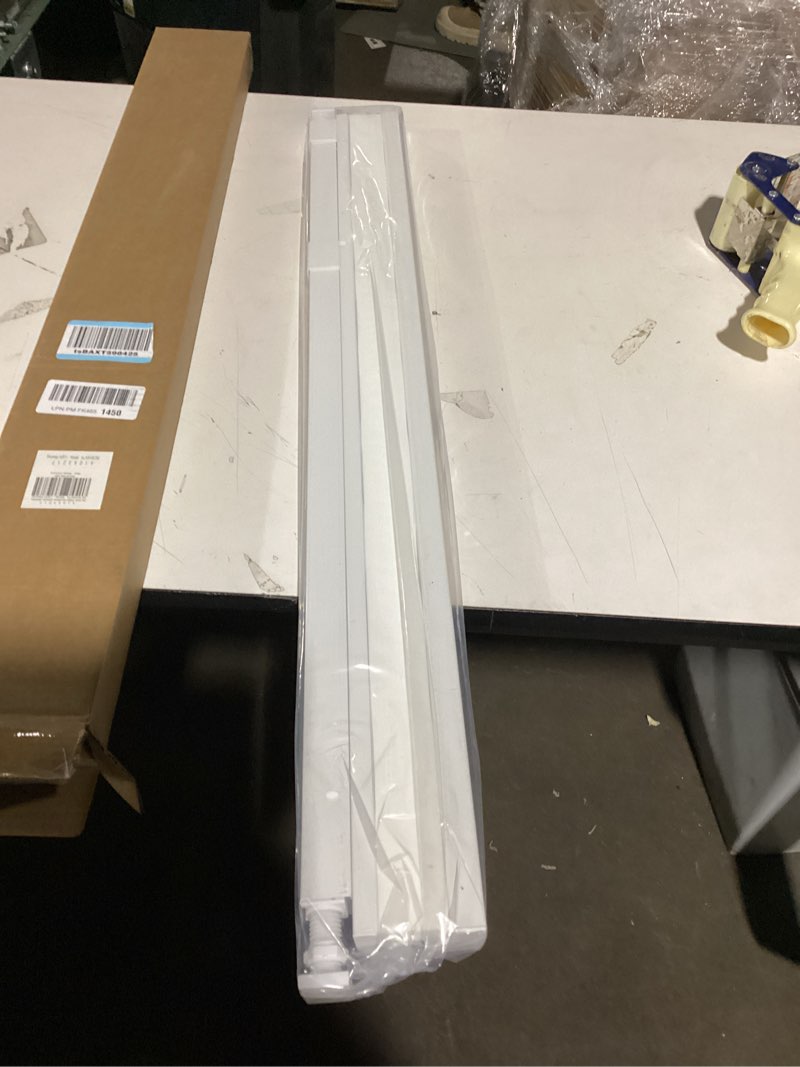 Condition photo showing As Is for Lazblinds Upgraded Magnetic Top Down Bottom Up (TDBU) Honeycomb Blinds, No Drill No Tools Easy Install Cordless Cellular Shades for Windows 36" W x 64" H, White - Light Filtering White - Light Filtering 36"W x 64"H