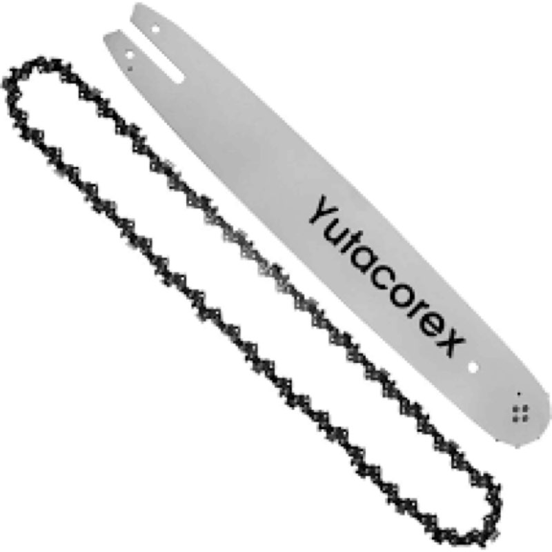 Yutacorex 16inch Chainsaw Guide Bar and Chain Combo,Replacement Accessories Fits Stihl MS250,MS180,MS170,MS171,Fits Stihl 3005 008 3913,3005 000 4813,63PM355,Fits Oregon 164MLEA074,3/8".043" 55DL