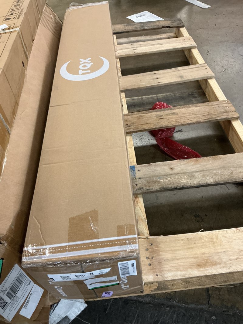 Condition photo showing New/Like New for tqx 12” queen mattress