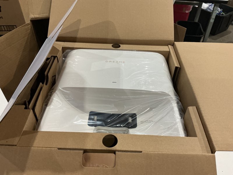 Condition photo showing Good Condition for dreame d20 plus robot vacuum and mop, 13,000pa suction, self-emptying with 5l dust bag, duobrush for pet hair, lds mapping, app & voice control, 5200mah battery, ideal for hard floors & carpets white d20plus