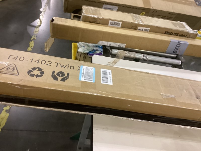 Condition photo showing New/Like New for Twin XL Bed Frames No Box Spring Needed, 14 Inch Heavy Duty Metal Twin XL Platform Bed Frame Support Up to 2500 lbs, Easy Assembly, Noise Free, Black Twin XL 14 Inch