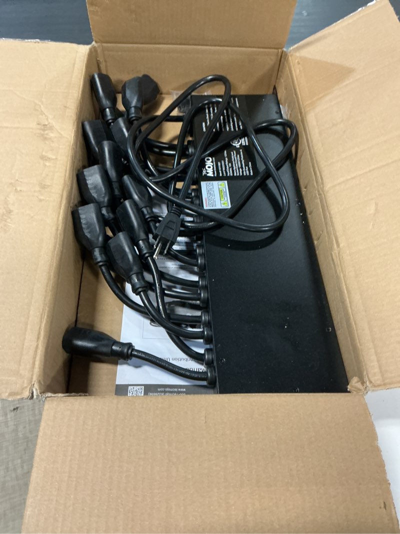 Condition photo showing Good Condition for tecmojo 1u rack mount 19 outlet pdu power distribution unit power strip circuit breaker fits 19-inch av/network/server cabinet/closet/enclosure 19 outlets/12a/usb+overloading protection