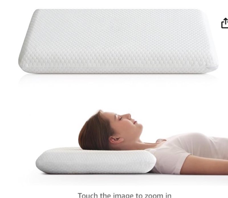 ultra thin flat pillow for sleeping, 2.75'' thin pillow for back sleeper, supportive stomach sleeping pillow, slim bed pillow, machine washable-standard
