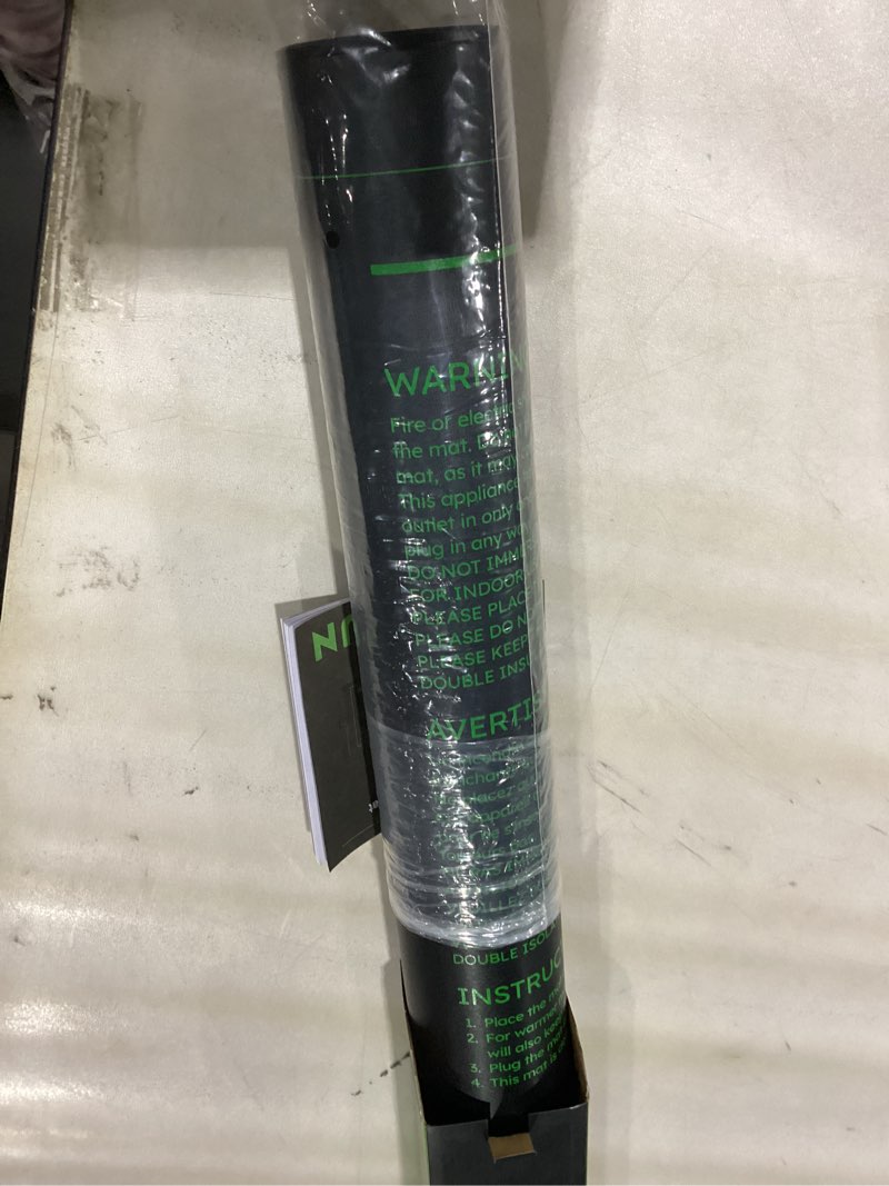 Condition photo showing Good Condition for VIVOSUN 48"x20.75" Seedling Heat Mat with Built-in Temperature Controller, UL & MET-Certified Waterproof Plant Heating Pad for Germination, Hydroponics, Brewing, Breeding, and Greenhouses