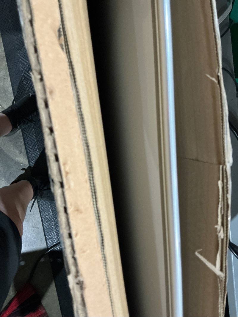 Condition photo showing Good Condition for walglass magnetic white board, 36" x 24" double-sides dry erase white board for wall, hanging or mounted whiteboard, horizontal or vertical, silver aluminium frame, home, school, office, kitchen white 1-pack 36" x 24"