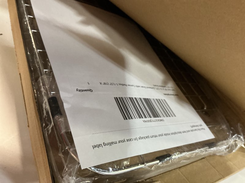 Condition photo showing Good Condition for sink grid 18" x 12-1/2", centered drain with corner radius 1-1/2" (18" x 12-1/2" centered drain)