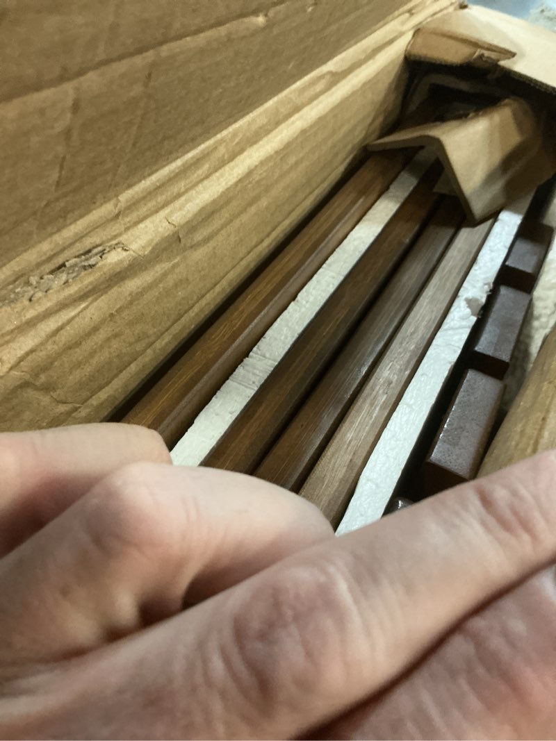 Condition photo showing Good Condition for wire shelf covers, bamboo wire rack covers for pantry, closet (4pcs, 24" w x 12" d) 24"w x 12"d 4