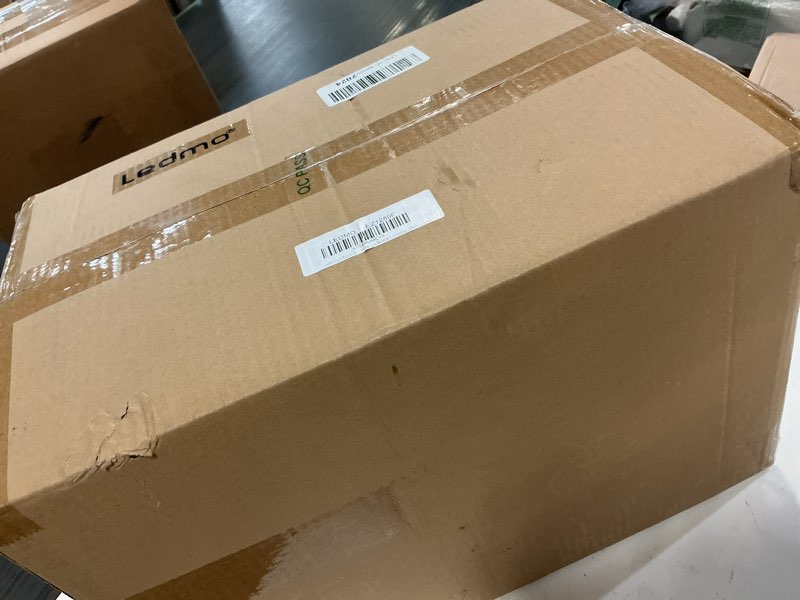 Condition photo showing New/Like New for ledmo porch wall light outdoor wall sconce, modern led 1800lm 6000k daylight wall light fixture, 18w aluminum acrylic shade exterior lighting for house, patio, backyard, stairway, 6 pack
