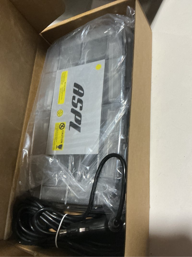 Condition photo showing Good Condition for aspl [upgraded 5] 48led roof top strobe lights, high visibility emergency safety warning led mini strobe light bar with magnetic base for 12-24v snow plow, trucks, construction vehicles (amber)