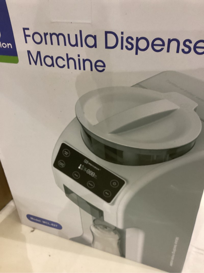 Condition photo showing New/Like New for Instant Formula Maker, Fast and Customizable Formula Dispenser Machine with Accurate Temperature Control for Baby, Automatic Powder Blending for All Brands of Bottle and Formula, Black/White