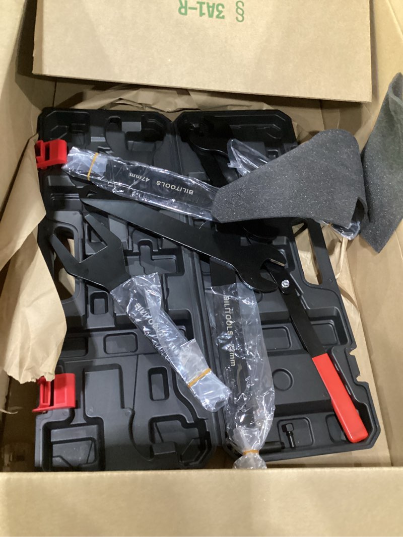 Condition photo showing As Is for bilitools fan clutch removal tool kit, fan clutch wrench set 22 36 40 47 51 mm with pulley holder