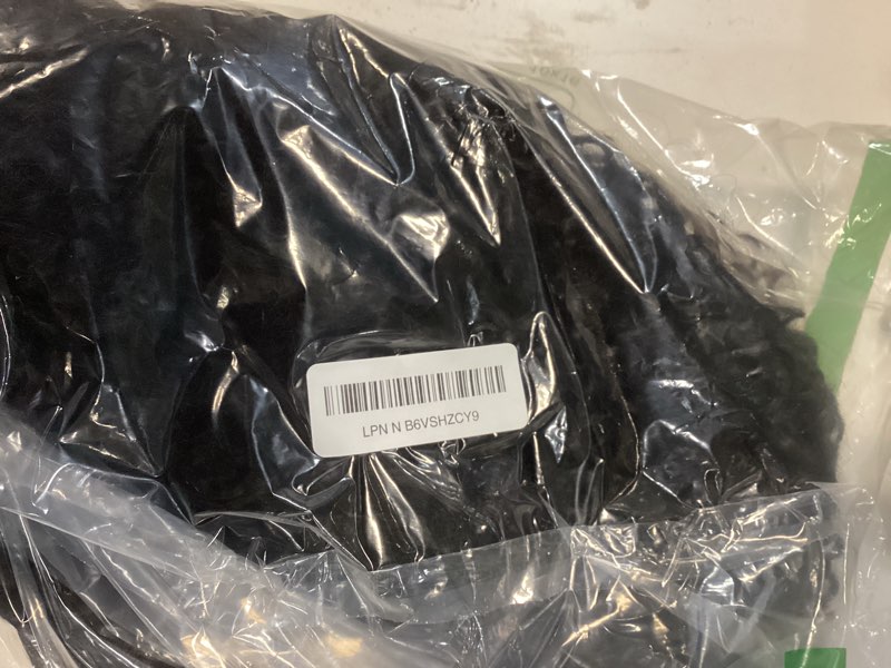 Condition photo showing Good Condition for Afro Kinky Curly Synthetic Hair Weave 4 Bundles 16 18 18 20 Inches Color 1B Black Jerry Curl Synthetic Hair Weft Extensions 1B#