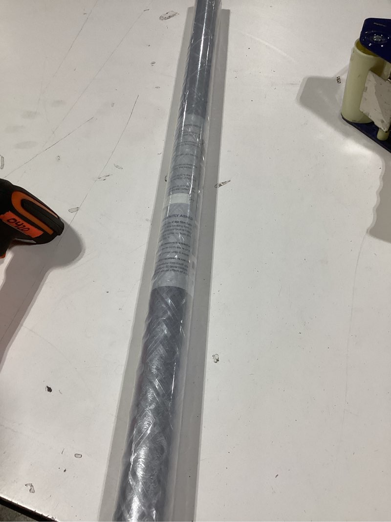 Condition photo showing New/Like New for Haton Window Privacy Film Decorative Frosted Glass Window Film, Sun Blocking Stained Glass Clings, Static Cling Removable Stickers for Home Door Coverings, Lattice Pattern 29.5" x 78.7" 29.5" x 78.7" Clear