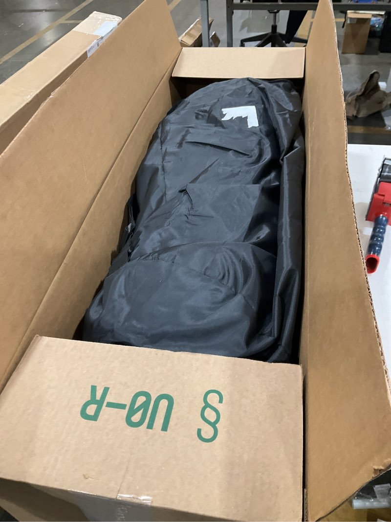 Condition photo showing Good Condition for 3 Inch Memory Foam Camping Mattress, Dual Layer Thick Sleeping Camp Pad for Car Tent Cot, Roll-Up Portable Glamping Floor Bed for Guests Sleepover Avocado Green Cot: 72*24*3"