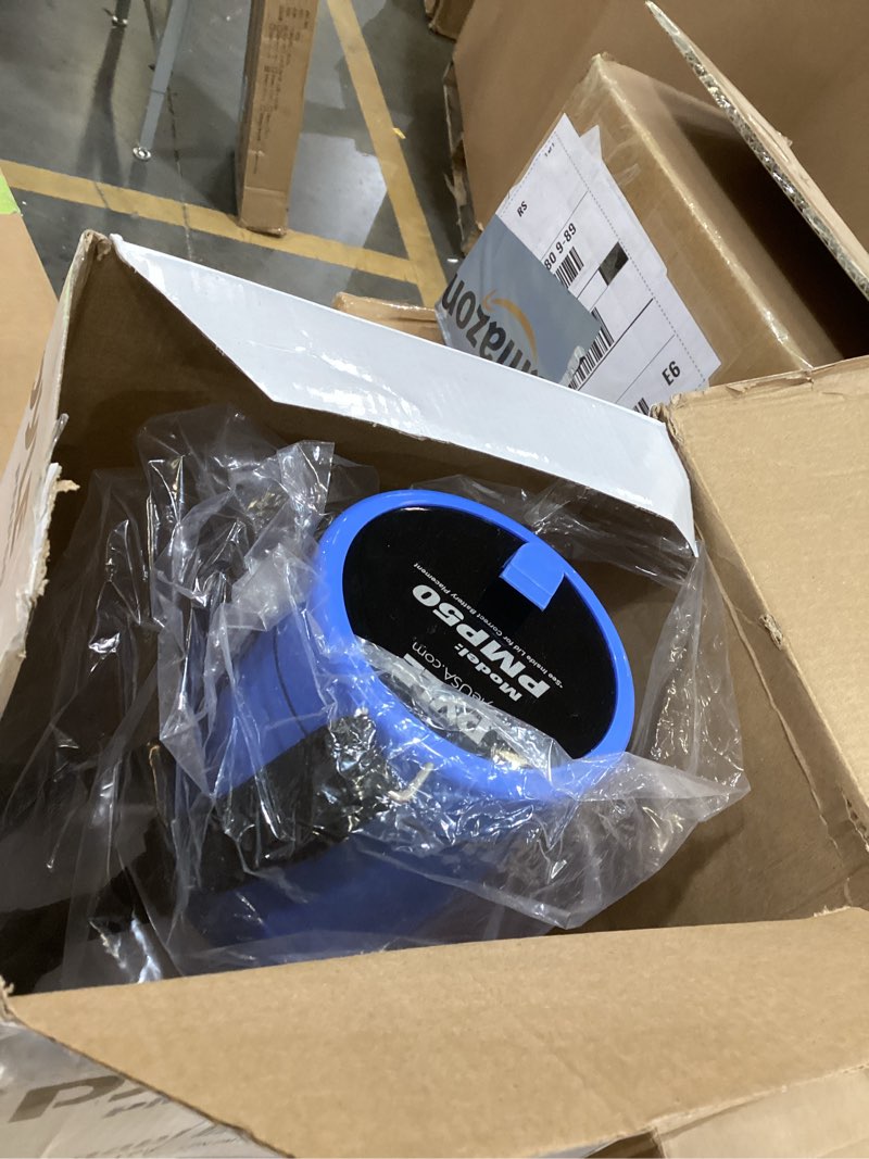 Condition photo showing Good Condition for Pyle Megaphone - Portable PA Bullhorn - Built-In Siren, 50W Adjustable Volume Control In 1200 Yard Range, Ideal For Any Outdoor Sports, Cheerleading Fans & Coaches Or Safety Drills 50Watt Speaker