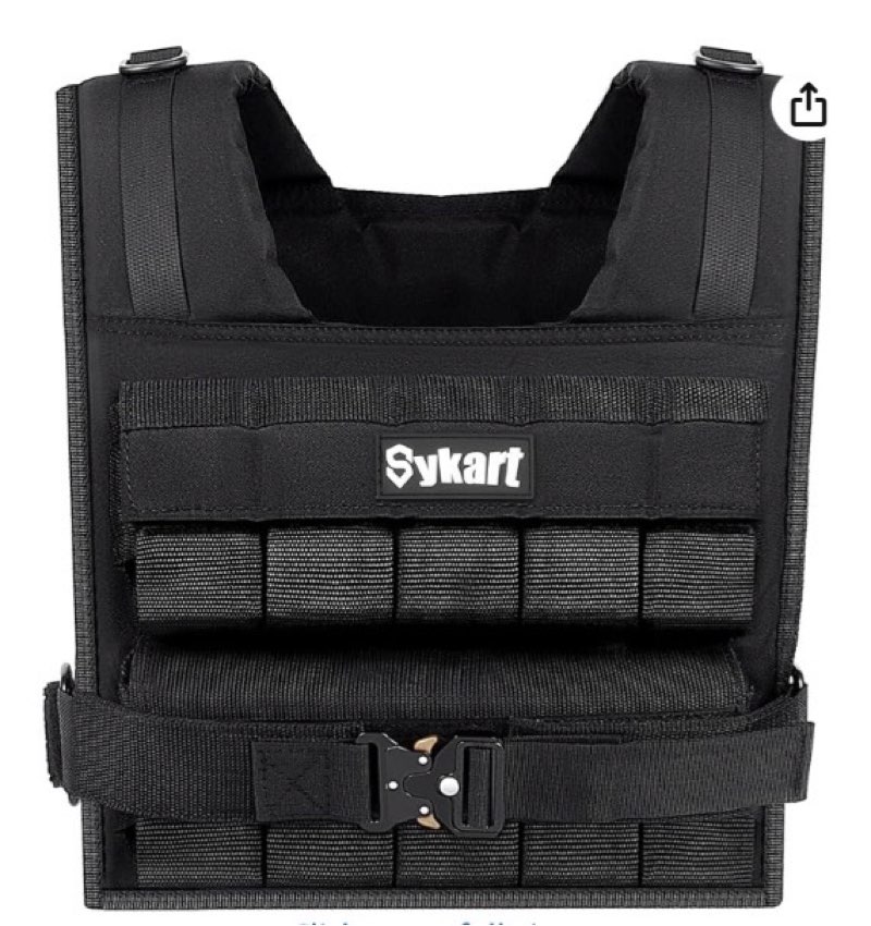 Weighted Vest Men 26lbs | 35lbs | 45lbs, Weighted Workout Vest With Removable Iron Weights, Weight V