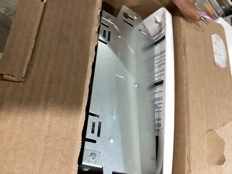 Condition photo showing As Is for broan-nutone 3022086 50 cfm economy energy star 2-sone bathroom ventilation fan white
