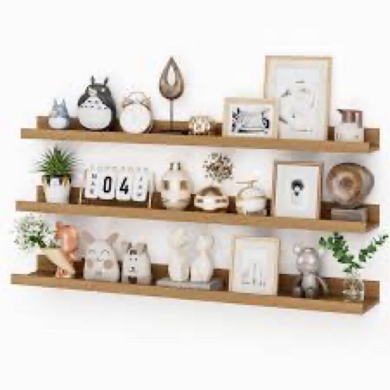 Heimlove 36 Inch Floating Shelves for Wall,Thicker and Deeper Wall Shelves Mounted Storage & Display