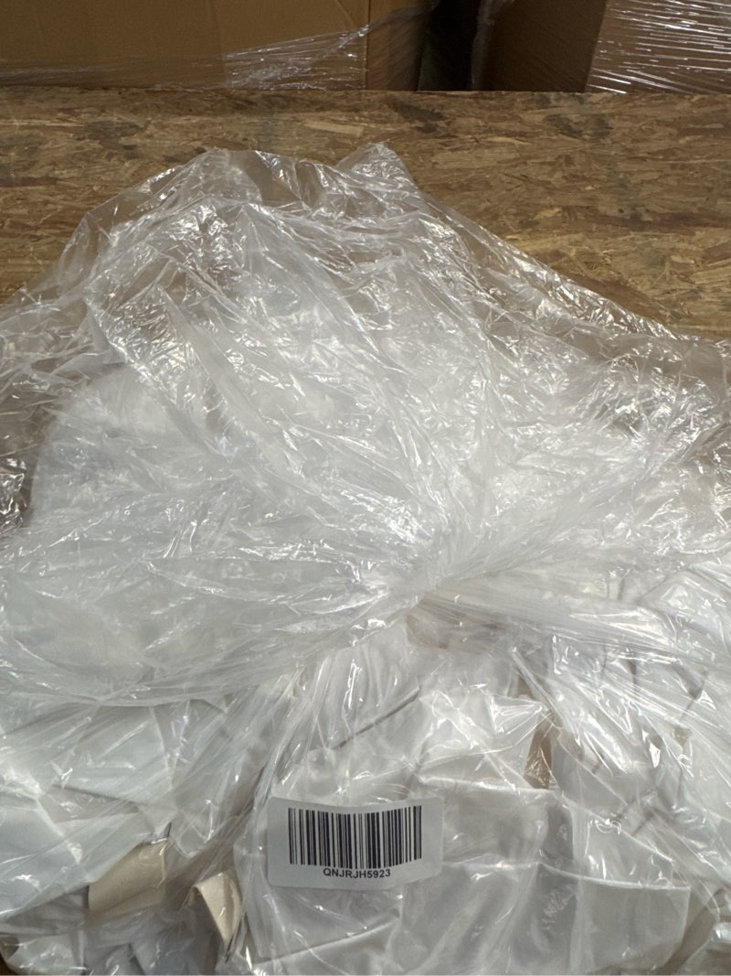 Condition photo showing Good Condition for classic organic percale sheet set, queen, white