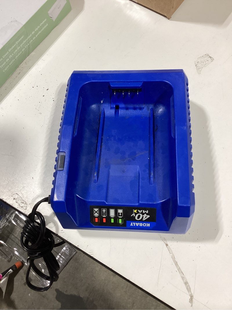 Condition photo showing Good Condition for kobalt 40 -volt, battery charger