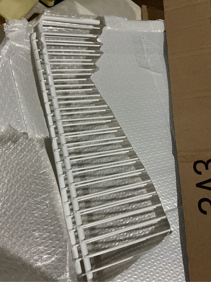 Condition photo showing Good Condition for upgrade 240360908 refrigerator shelf fits frigidaire, kenmore. 25.5" x 16.5" food grade 304 stainless steel 240360908 wire shelf replaces ap5805565, eap9492365,240360905, 240360901, 3189137 (2 packs)