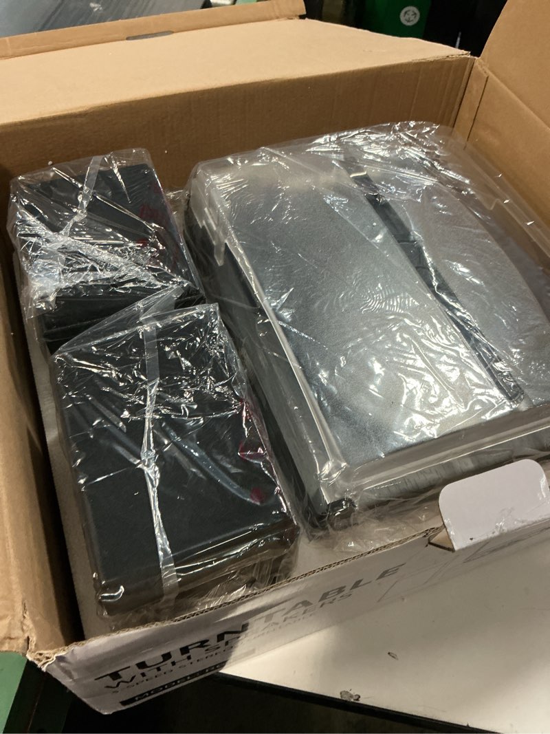 Condition photo showing Good Condition for Vinyl Record Player with Two Stereo Speakers, Bluetooth Playback Turntable with 3 Speed AUX Headphone Input and RCA Out, Retro Black