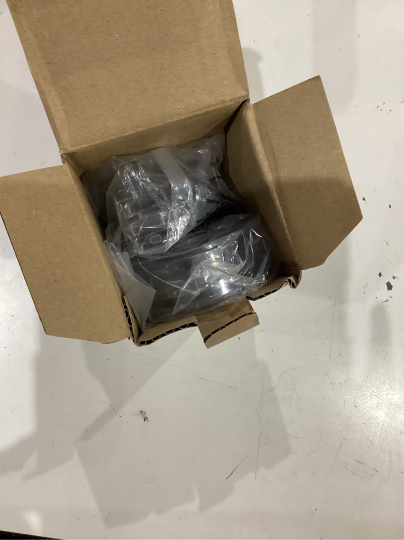 Condition photo showing As Is for suction cup hooks, one-second installation, reusable,for use on glass, mirrors, and smooth tile surfaces only, suitable for kitchens, bathrooms, and toilets. 2-pack(transparent)