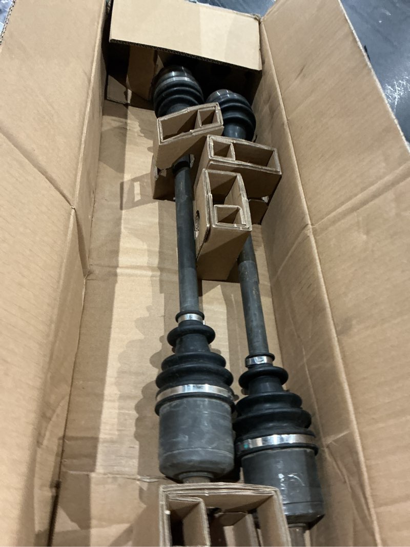 Condition photo showing As Is for east lake axle rear cv axles set for polaris sportsman/scrambler ho | 1332642 1332809 2013 - 2025
