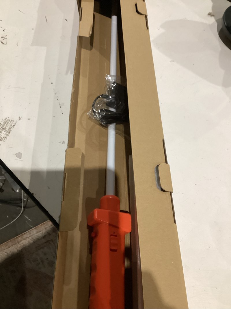 cattle prod, rechargeable electric livestock prod with 2 led lights, waterproof animal prod for live