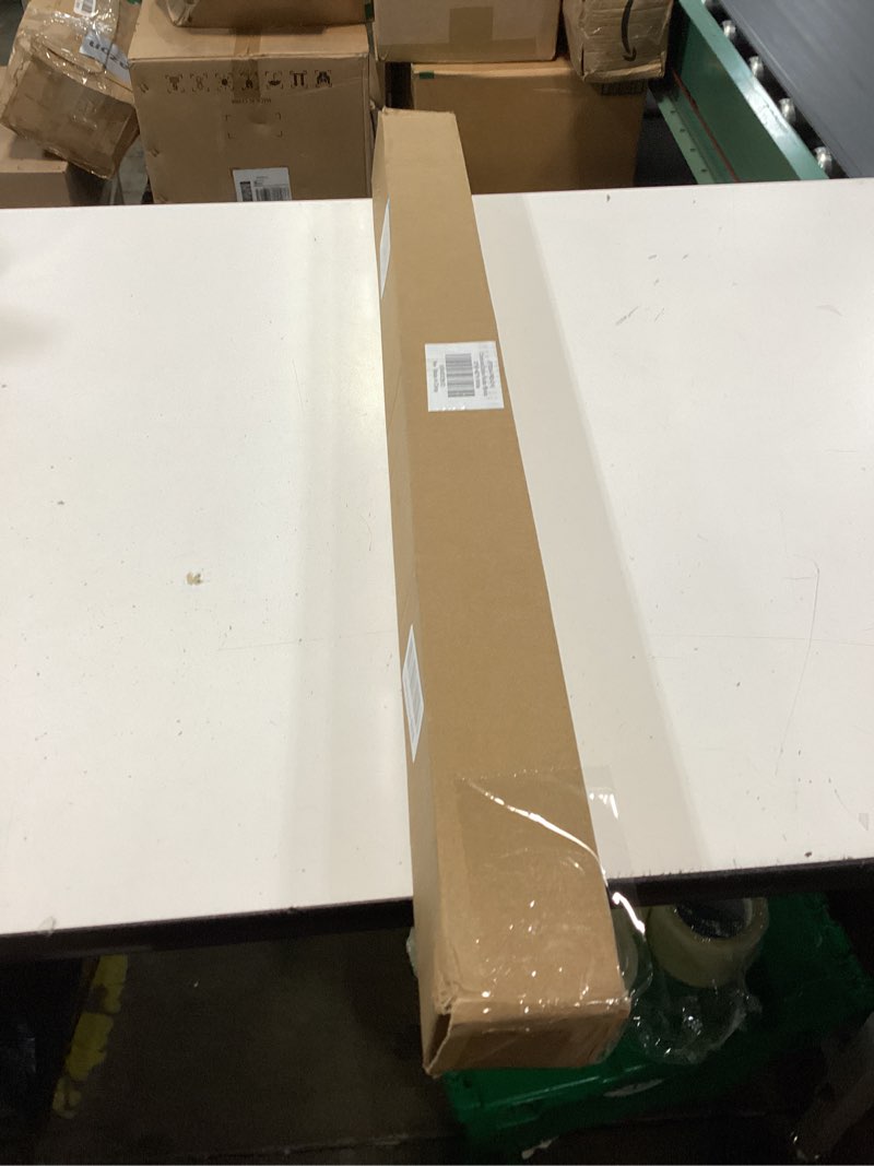 Condition photo showing New/Like New for lazblinds no tools no drill cordless zebra blinds for windows, dual layer light control for day and night, light filtering privacy roller blinds and shades for home, 33" w x 48" h, white white 33"w x 48"h