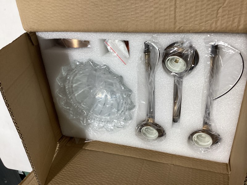 Condition photo showing New/Like New for vintage bathroom vanity light fixture 3 lights vanity lighting matte antique brass vanity light for bathroom brass 3 light