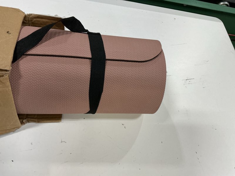 Condition photo showing Good Condition for tone fitness yoga mat 1/4" thick non slip exercise & pilates mat for home workouts with carrying strap | multiple options