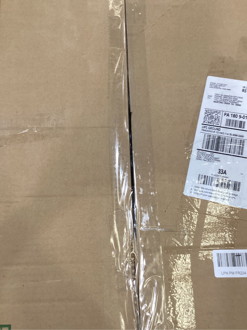 Condition photo showing Good Condition for Amazon Basics Portable Oil Space Heater with Remote Control, 7 Oil-Filled Fins, Adjustable Thermostat, 3 Heat Settings, Tip-Over and Overheat Protection, ETL Safety Certificate, 1500W, Black Digital & Remote Control