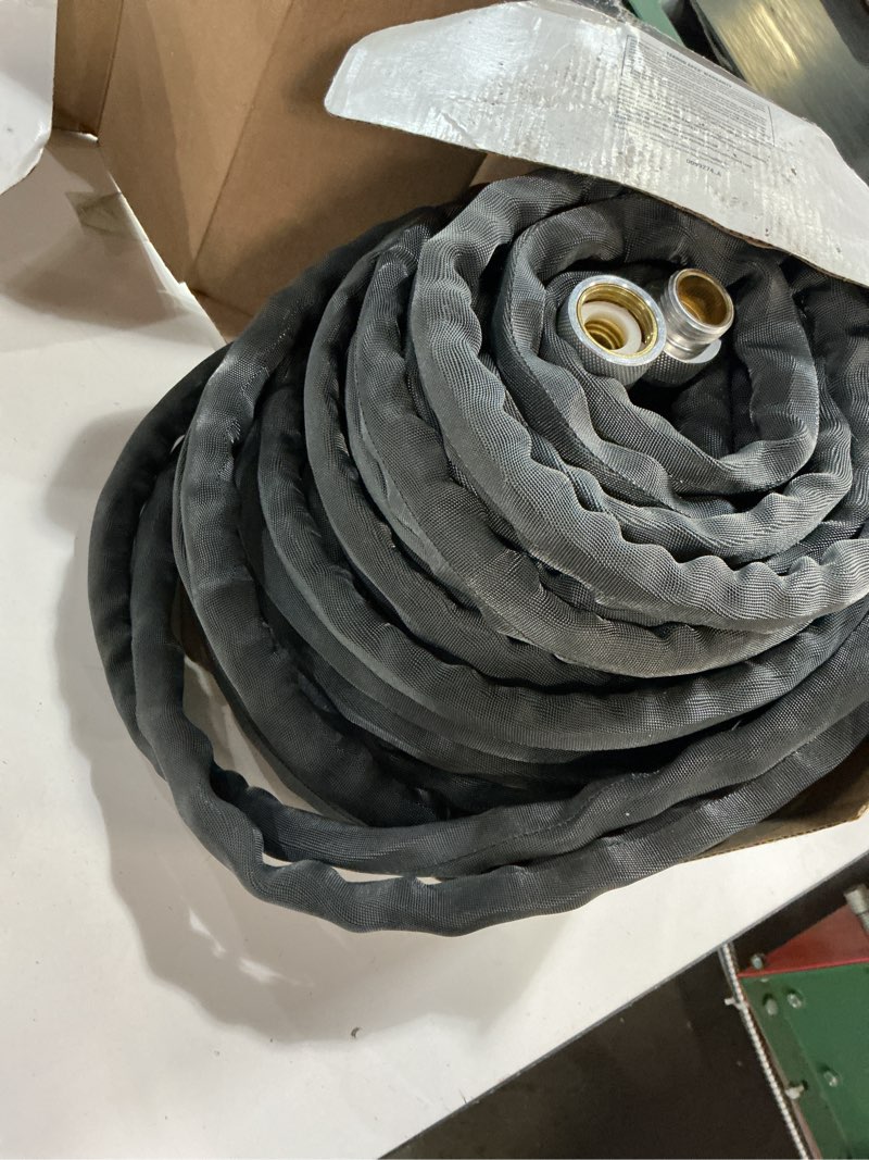 Condition photo showing Good Condition for zero-g teknor apex 5/8-in x 100-ft premium-duty kink free woven gray hose