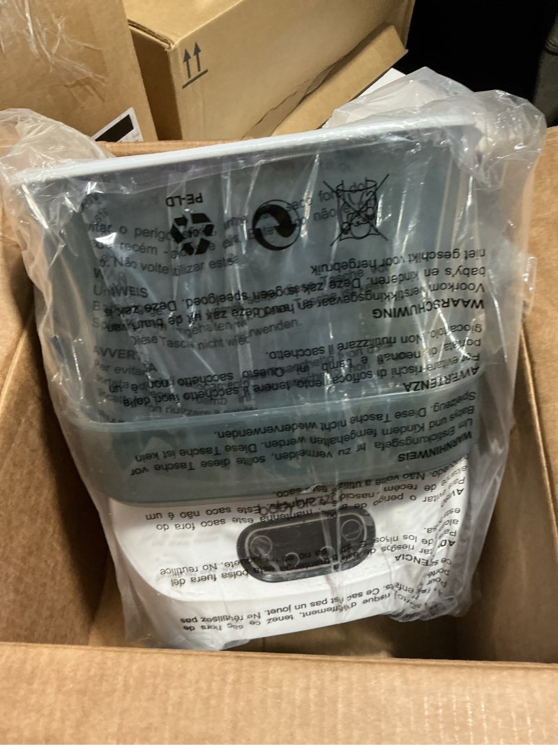 Condition photo showing As Is for Baby Brezza Bottle Sterilizer and Dryer Advanced – 33% Faster - Largest Capacity Steam Sanitizer - Universal Sterilization Machine for All Bottles + Pump Parts - HEPA Air Filter White