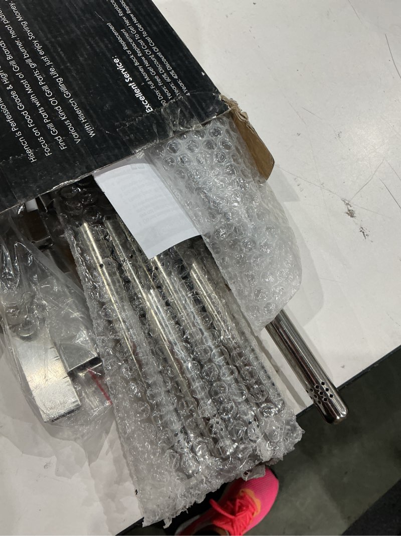 Condition photo showing As Is for hisencn grill replacement parts for charbroil performance 463347519, 463347518 463377017, 463361017, 304 stainless steel grill parts for char-broil 463275517, 463376117, 463377117, 463376018p2 304 stainless steel 5 pack