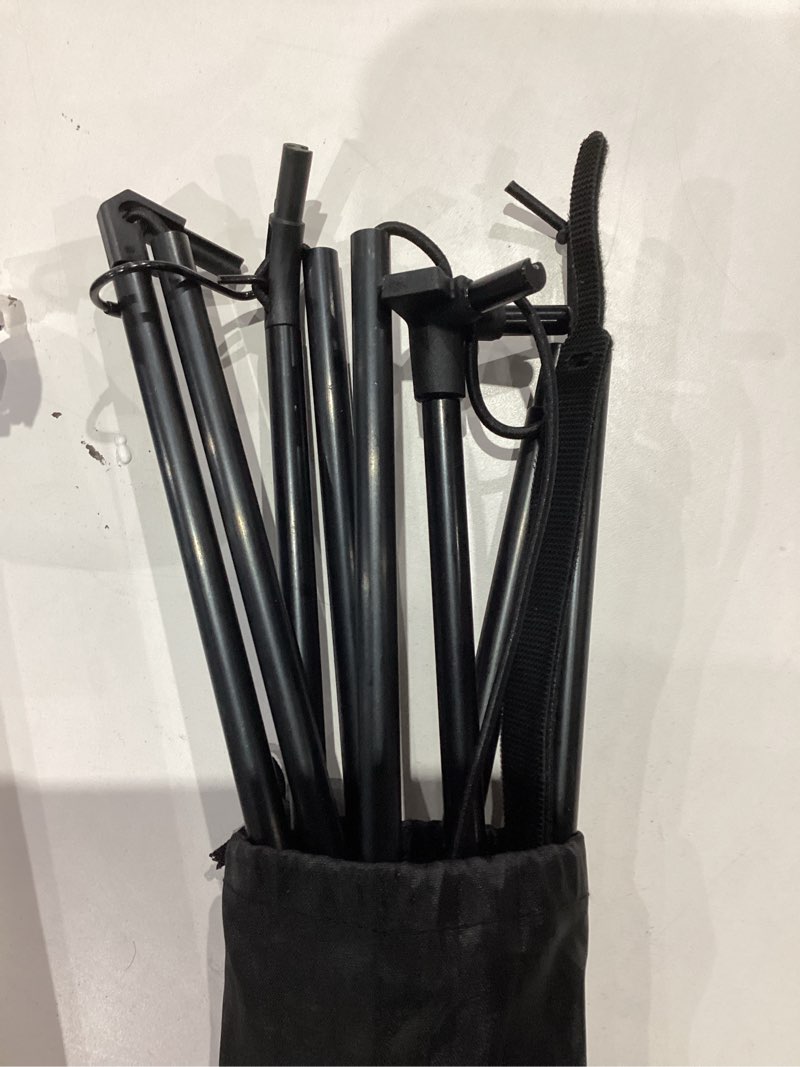 Condition photo showing Good Condition for LONYEON CPAP Hose Holder - CPAP Hose Hanger for Bed Avoid Tangling and Prevent Blockage,Keeps The Air Hose Up and Away from Your Face and Arms to Make You Sleep Better,Black Triangle Base-Height Fixed